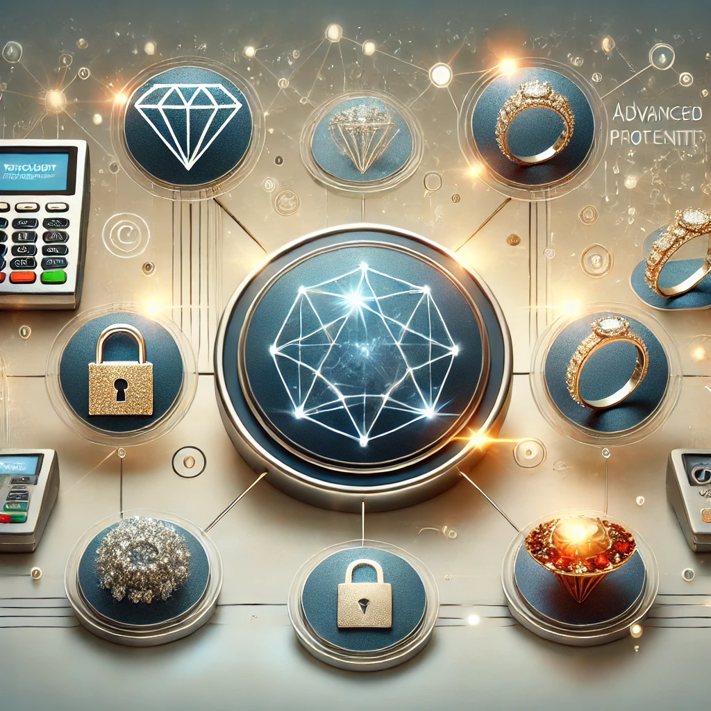 Payment processors with fraud protection for jewelry