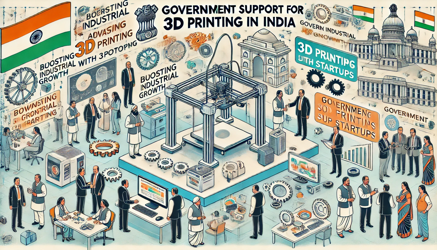 Government Support for 3D Printing in India | igpay