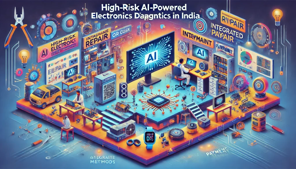 High risk AI-powered electronics repair diagnostics in india| igpay