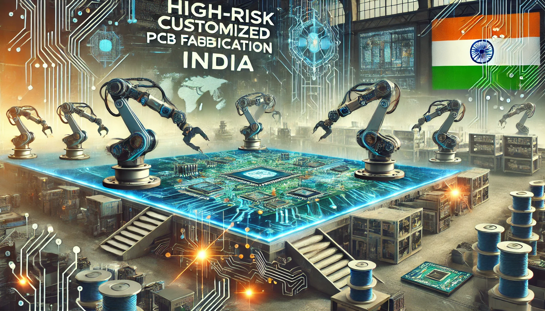 High-risk Customized PCB fabrication India