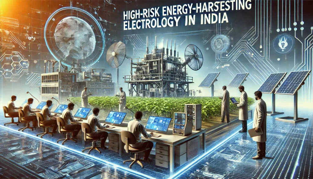 High-risk Energy-harvesting electronics technology in india | IGPAY