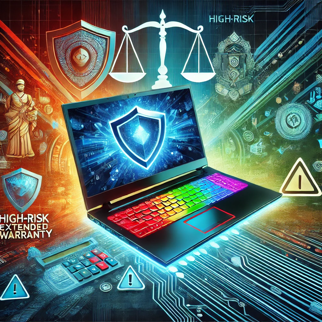 High risk Extended warranty for gaming laptops in India