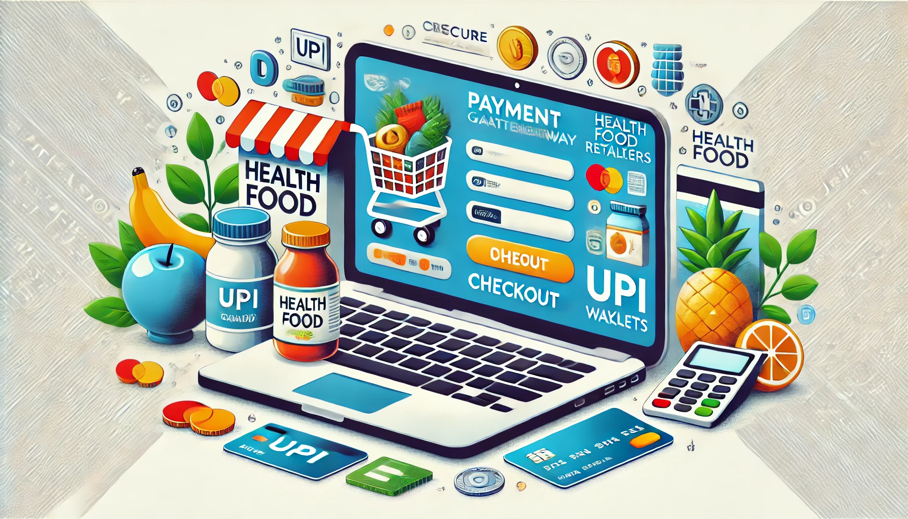 Payment Gateway For Online Health Food Retailers In India