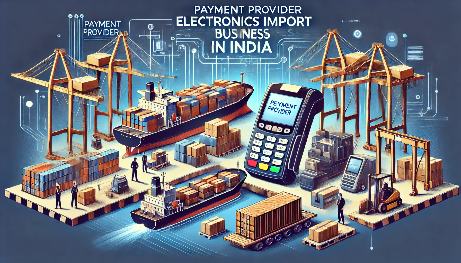 Payment Provider Electronics import business in india