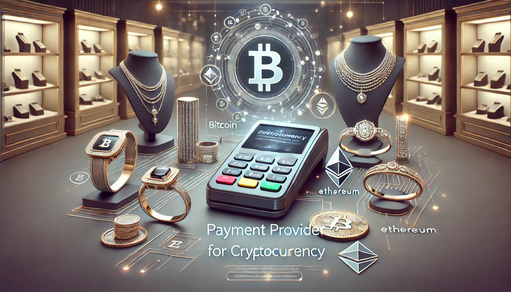 Payment Provider for Cryptocurrency Payment Gateway for Jewelry Transactions in India