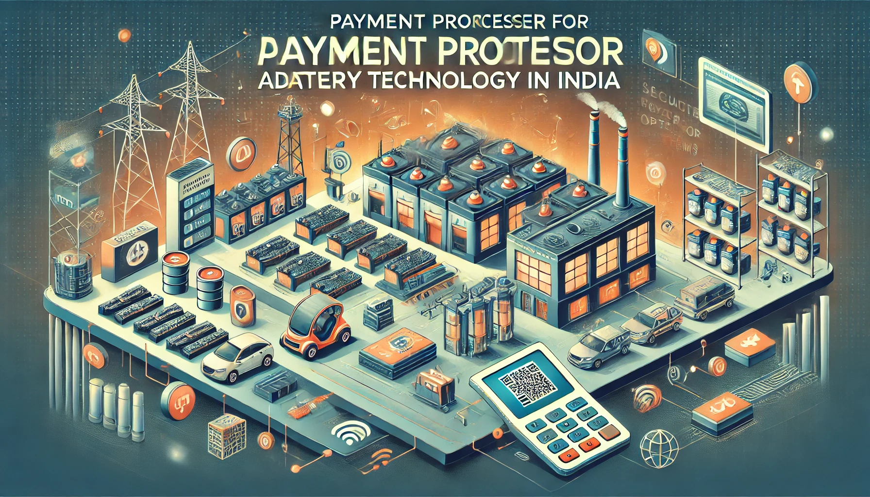 Payment processor Advanced battery technology India