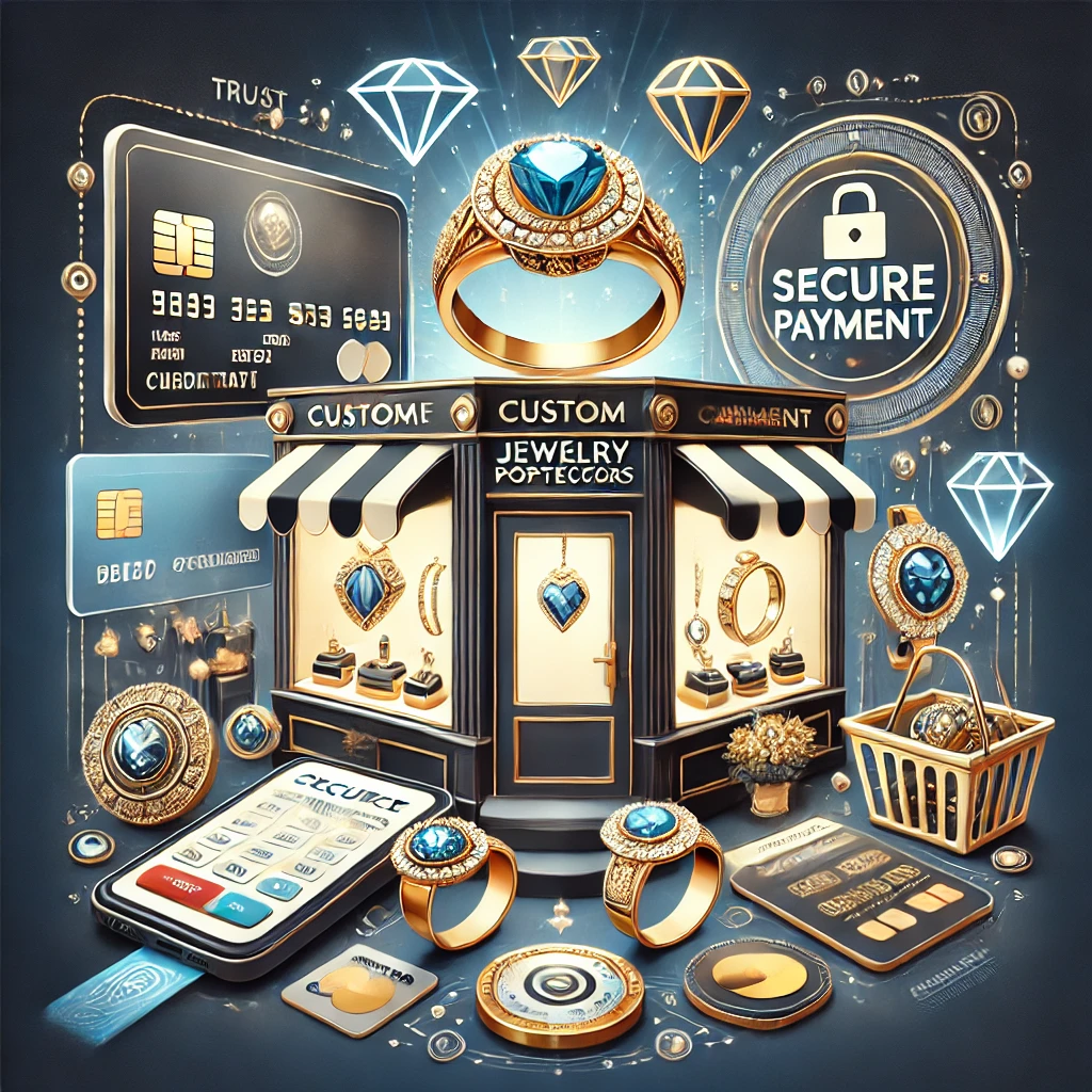 Payment processors for custom jewelry stores