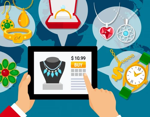 Payment processor integration for jewelry websites