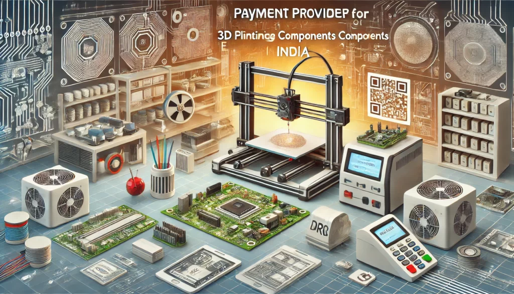 Payment provider 3D printing electronics components in india| igpay