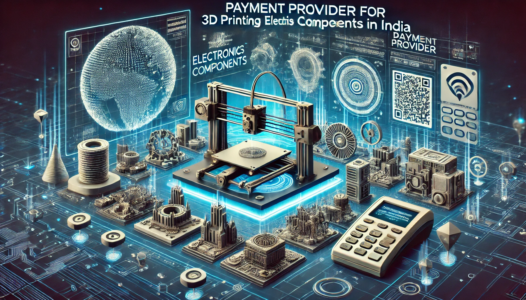 payment provider 3D printing electronics components in india